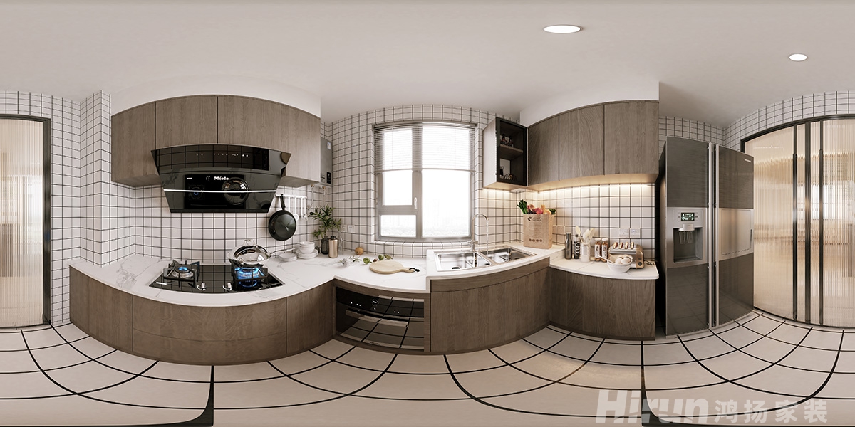 林業局單位房140㎡三居室 裝修案例效果圖-8