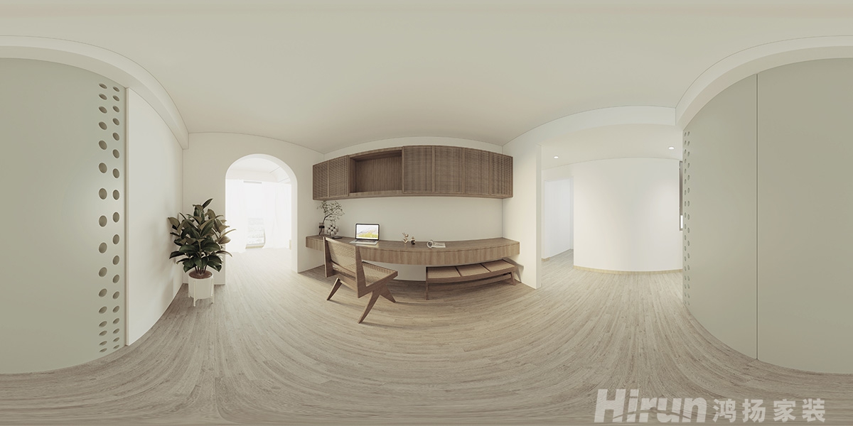 林業局單位房140㎡三居室 裝修案例效果圖-10