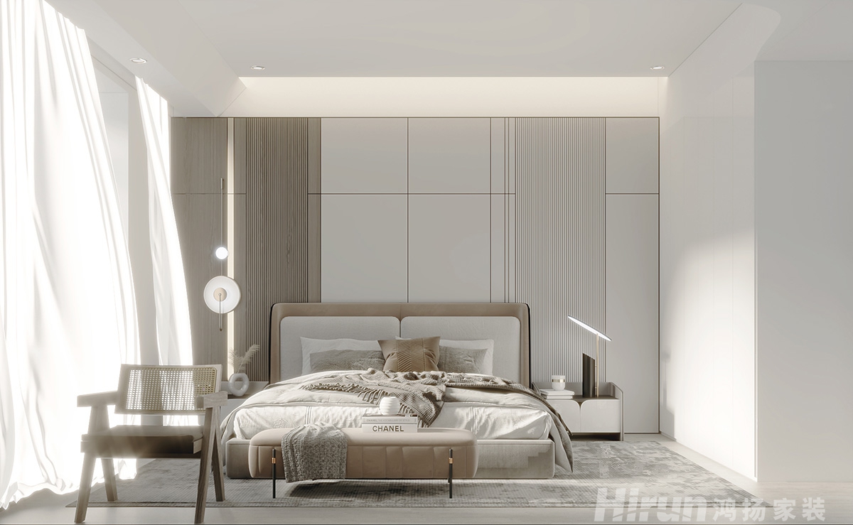 林業局單位房140㎡三居室 裝修案例效果圖-12