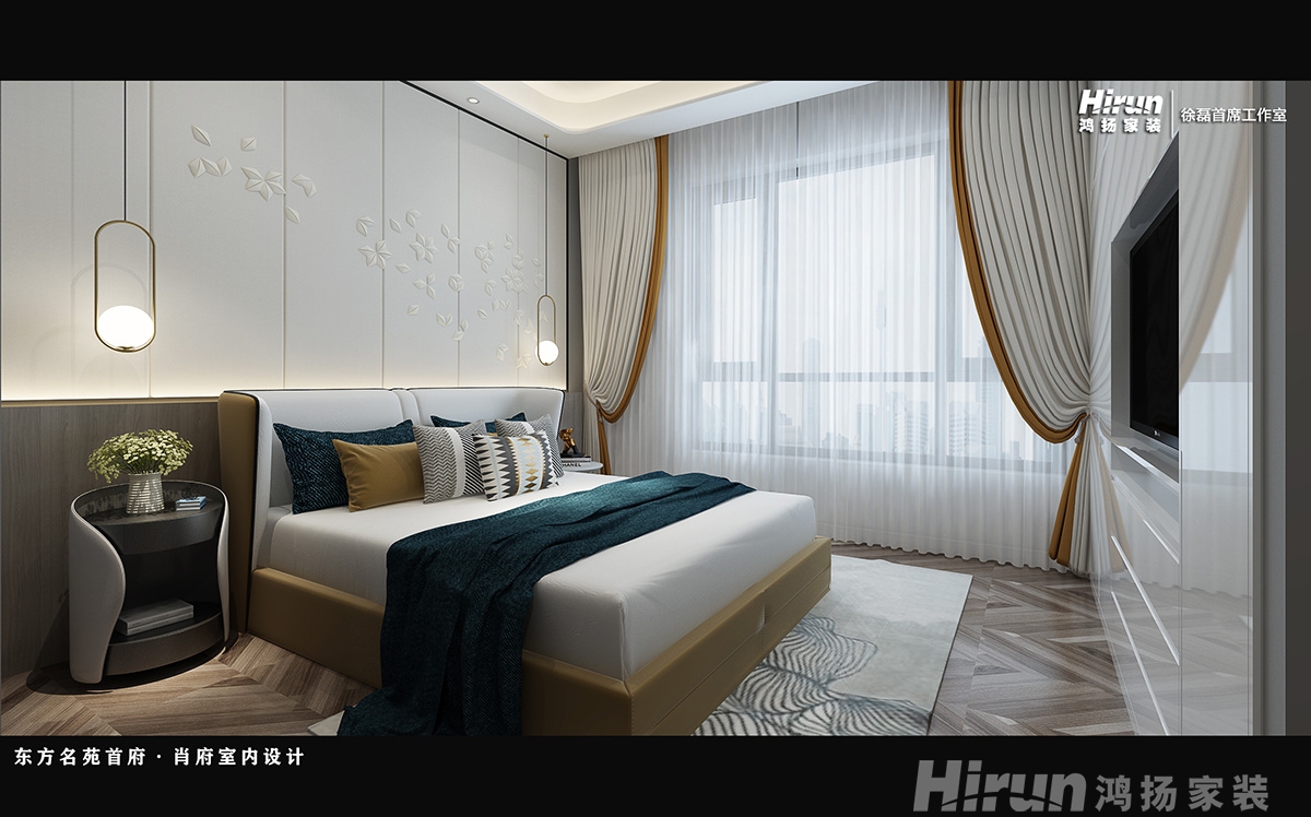 東方名苑首府400㎡新裝飾主義別墅 裝修案例效果圖-5