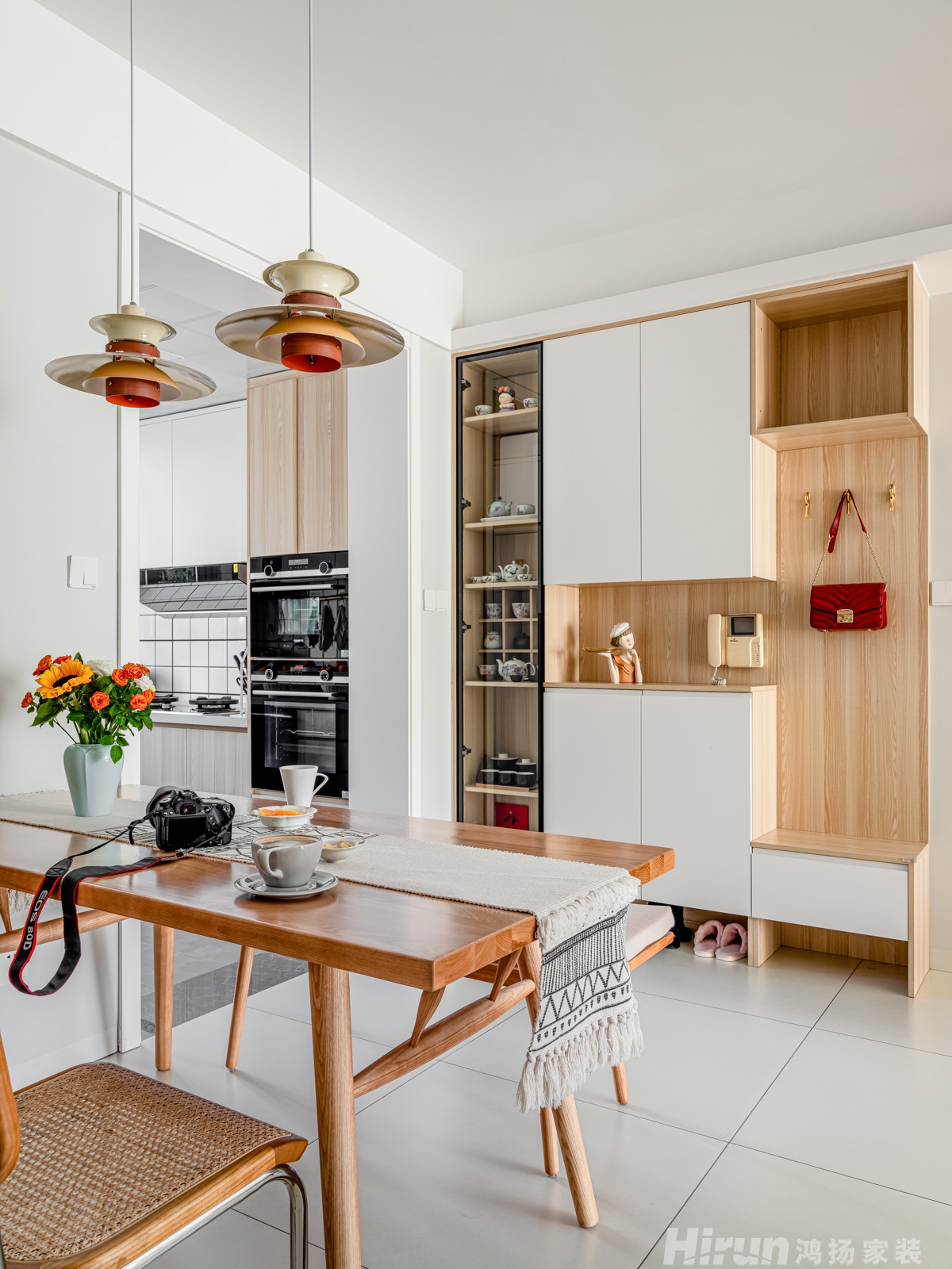 八方小區130㎡北歐之光三居室 裝修案例實景圖-2