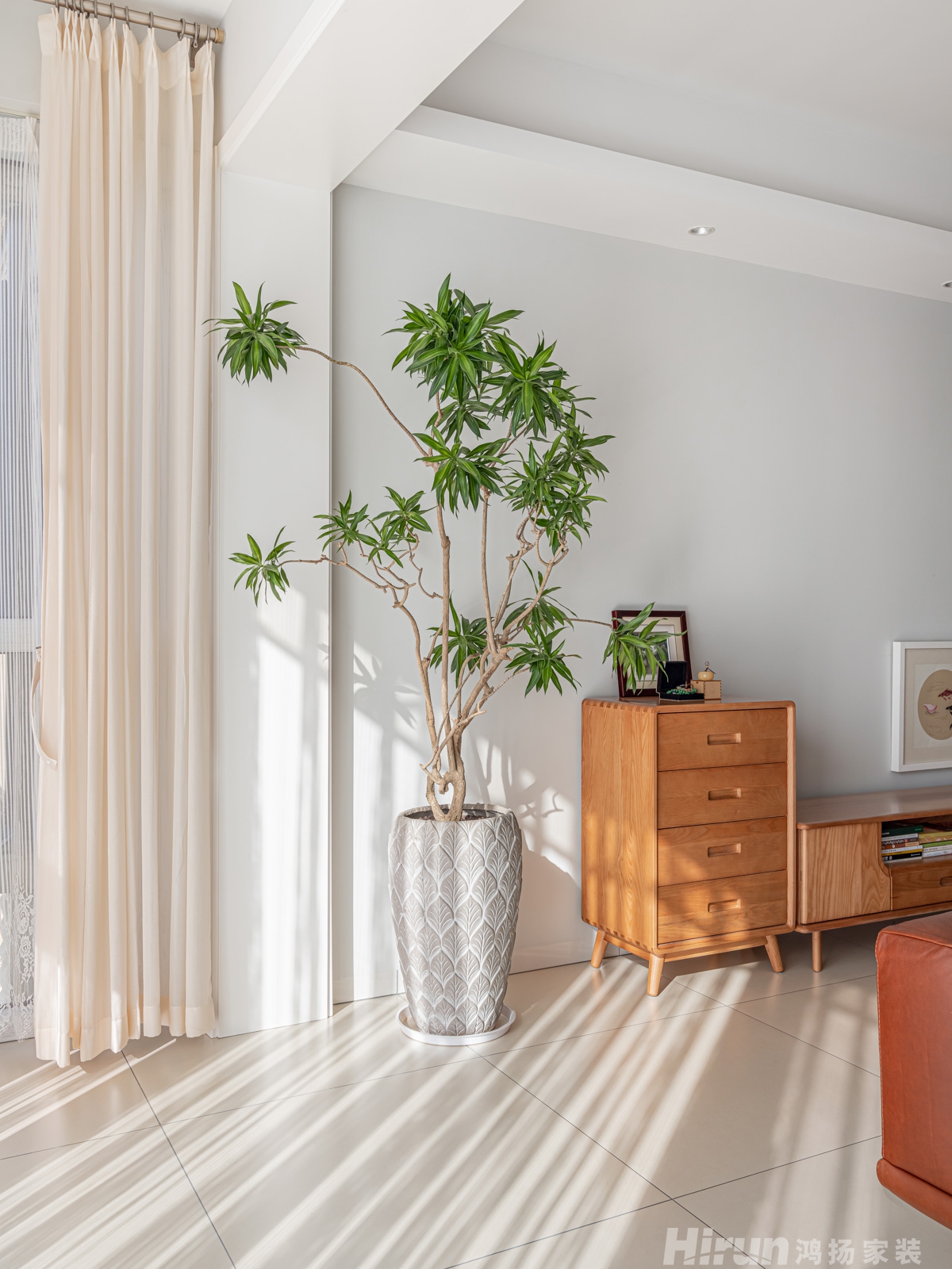 八方小區130㎡北歐之光三居室 裝修案例實景圖-9