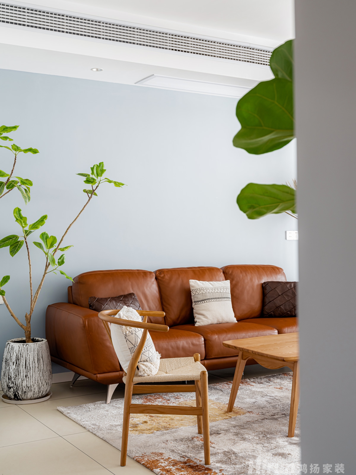 八方小區130㎡北歐之光三居室 裝修案例實景圖-10