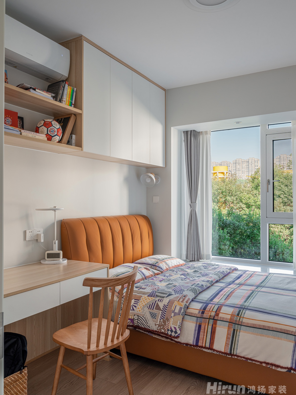 八方小區130㎡北歐之光三居室 裝修案例實景圖-13