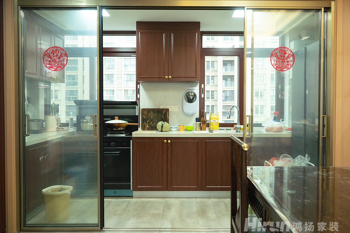 翡翠一品120㎡復(fù)合寫意三居室 裝修案例實(shí)景圖-4