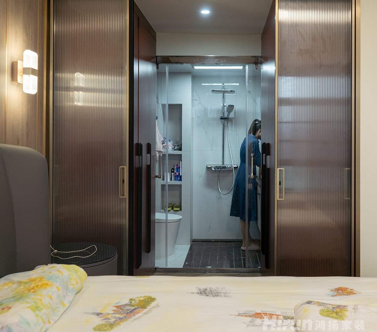 翡翠一品120㎡復(fù)合寫意三居室 裝修案例實(shí)景圖-9