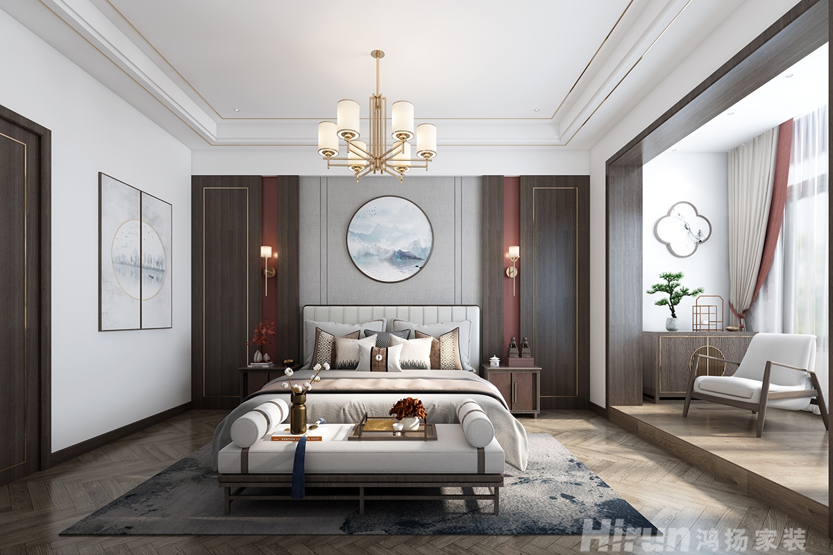 尚御尊城320㎡復(fù)合寫意別墅 裝修案例效果圖-1