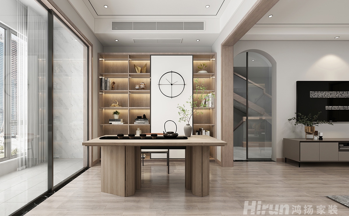 攸縣自建房320㎡北歐之光別墅 裝修案例效果圖-6