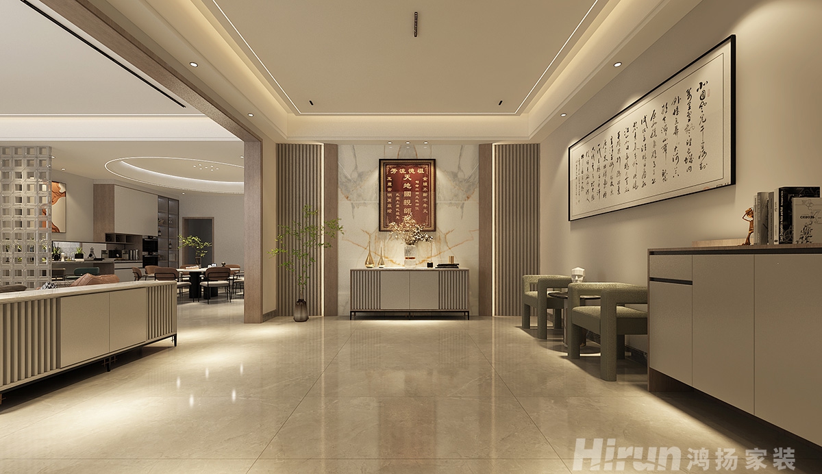 攸縣自建房320㎡北歐之光別墅 裝修案例效果圖-11