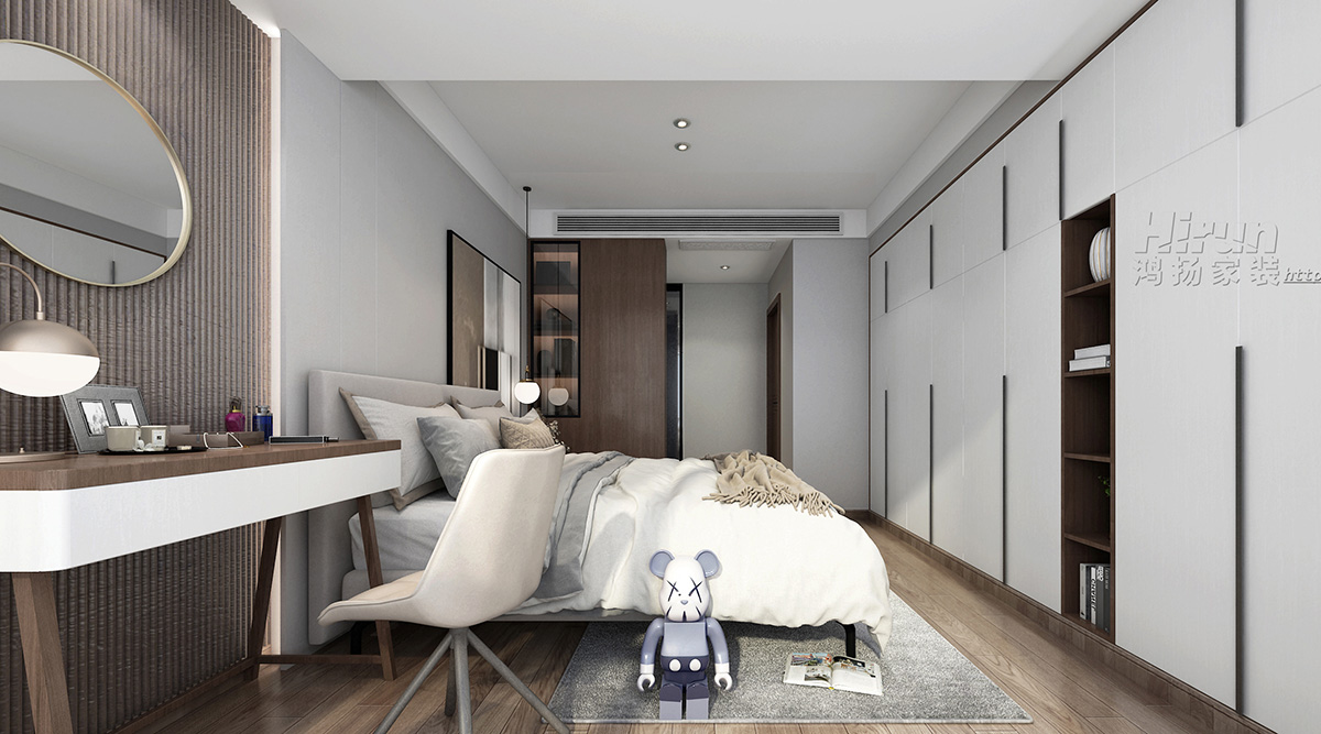 當(dāng)代上品灣300㎡復(fù)合寫意疊墅 裝修案例效果圖-10