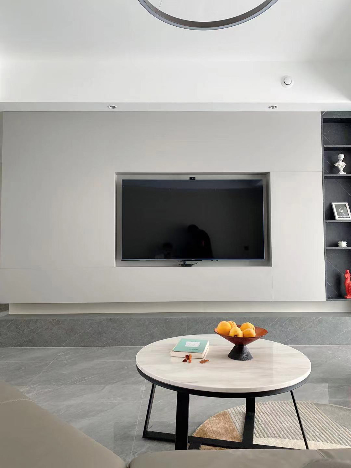 尚格名城150㎡雅致現代四居室 裝修案例實景圖-2