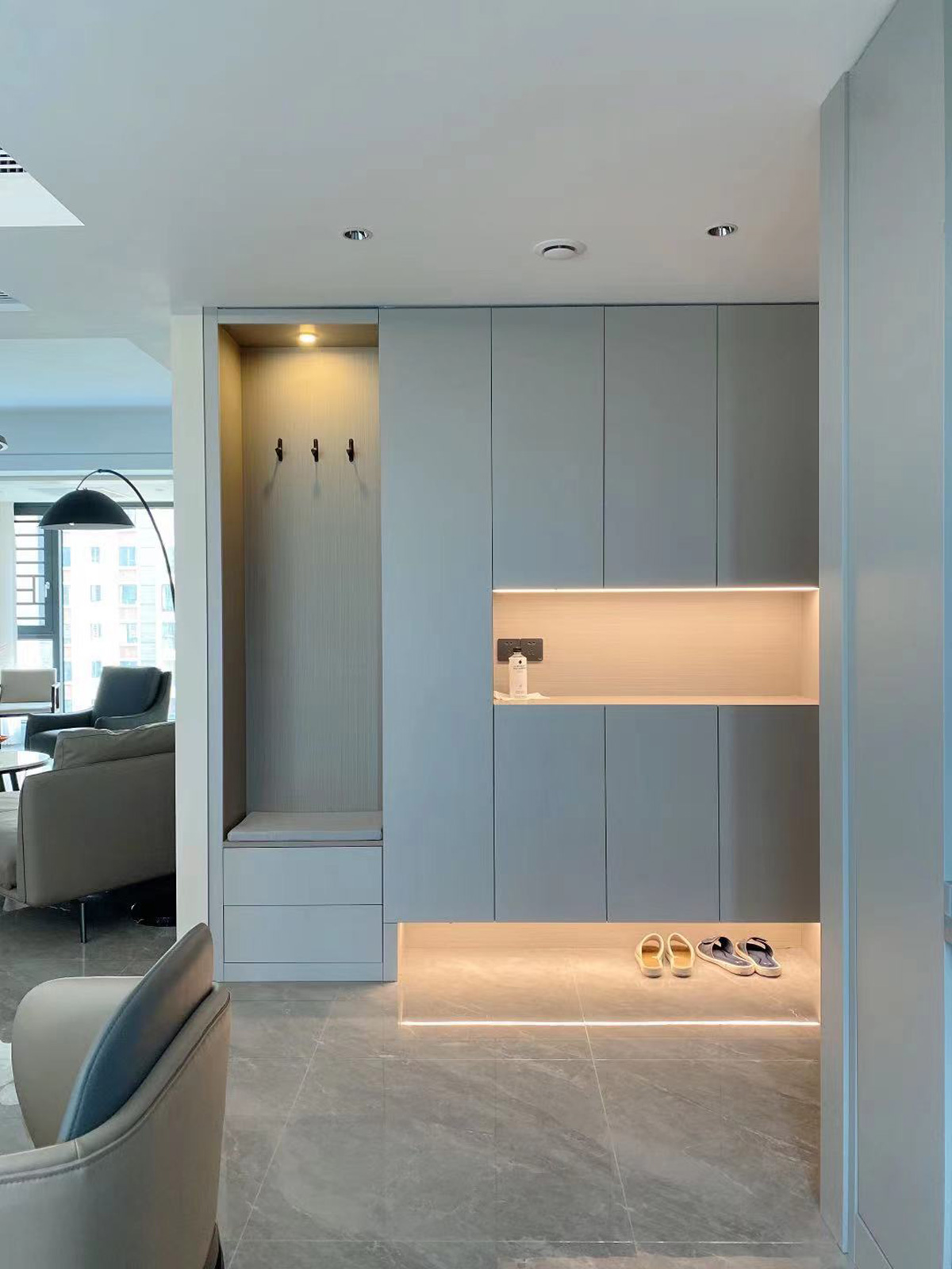 尚格名城150㎡雅致現代四居室 裝修案例實景圖-5