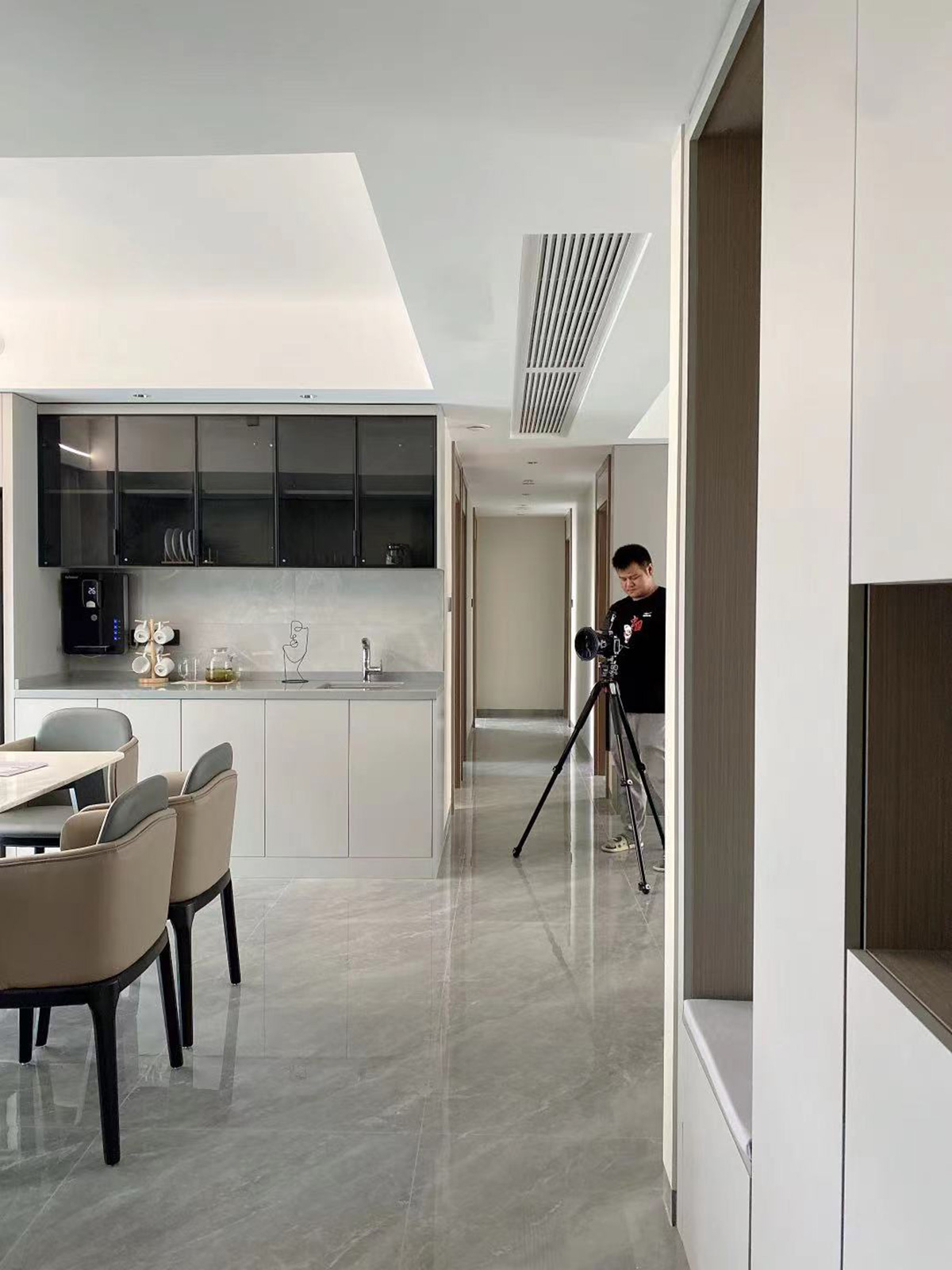 尚格名城150㎡雅致現代四居室 裝修案例實景圖-6