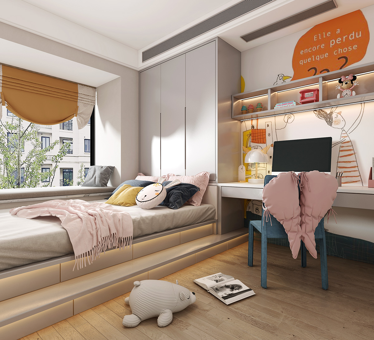 碧桂園城央一品220㎡新裝飾主義大平層 裝修案例效果圖-8