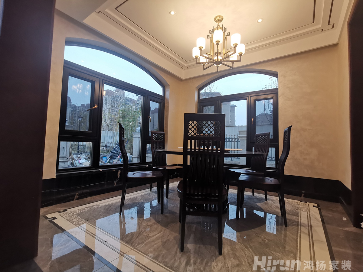 恒大帝景220㎡復合寫意復式 裝修案例實景圖-3