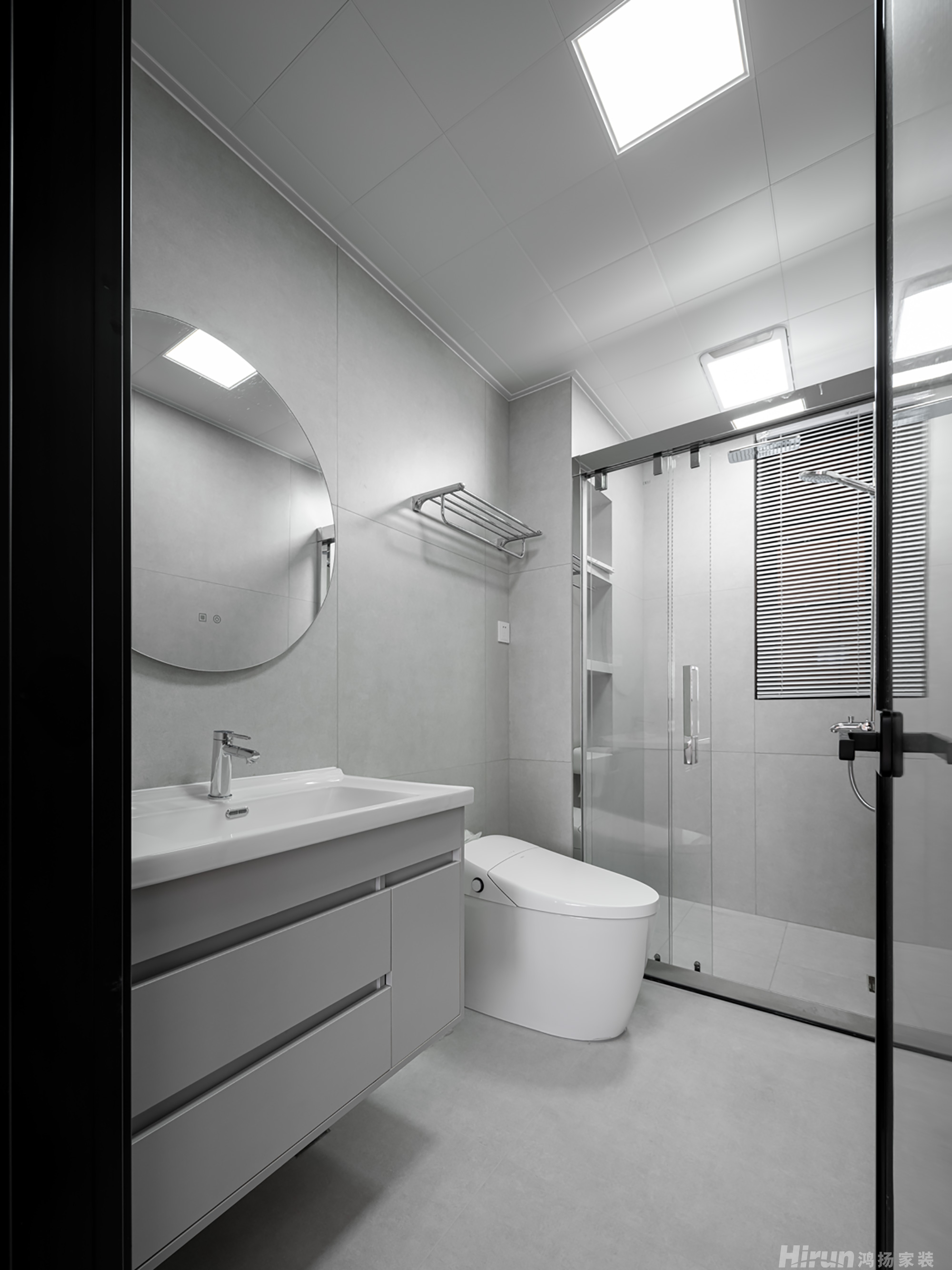 中天星耀城100㎡雅致現(xiàn)代三居室 裝修案例實景圖-6