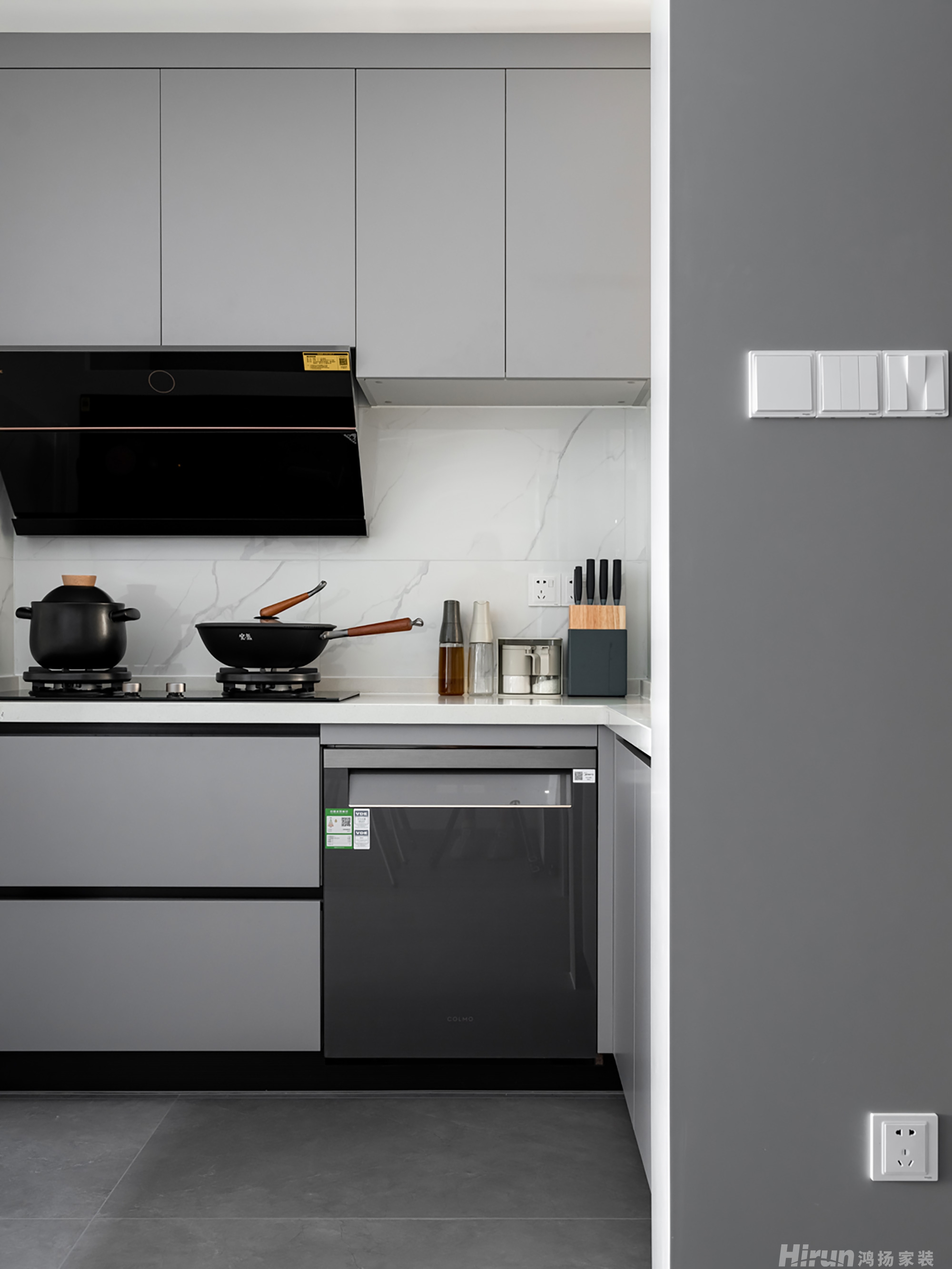 中天星耀城100㎡雅致現(xiàn)代三居室 裝修案例實景圖-14