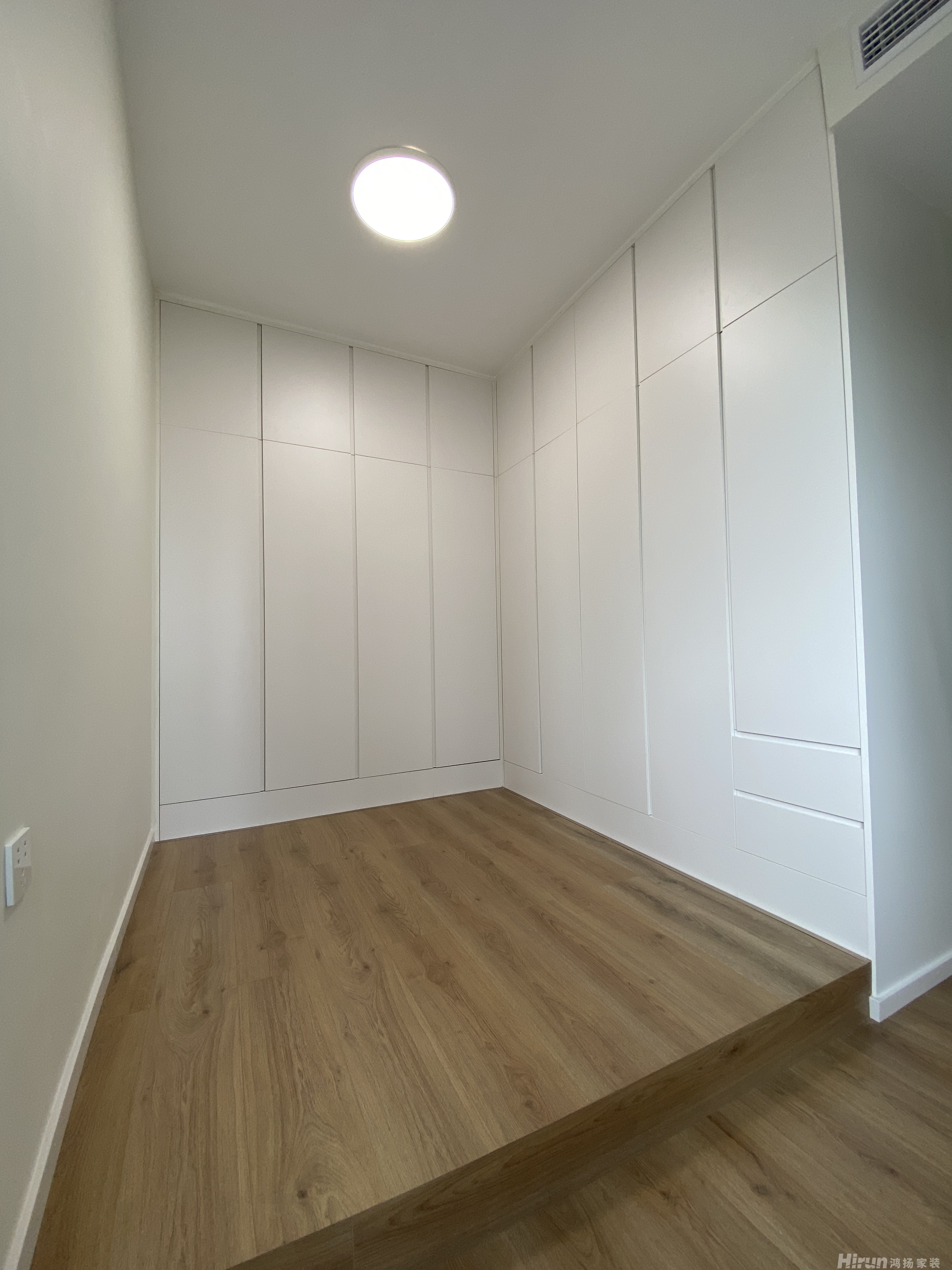 奧克斯中央公館88㎡北歐之光二居室 裝修案例實景圖-5