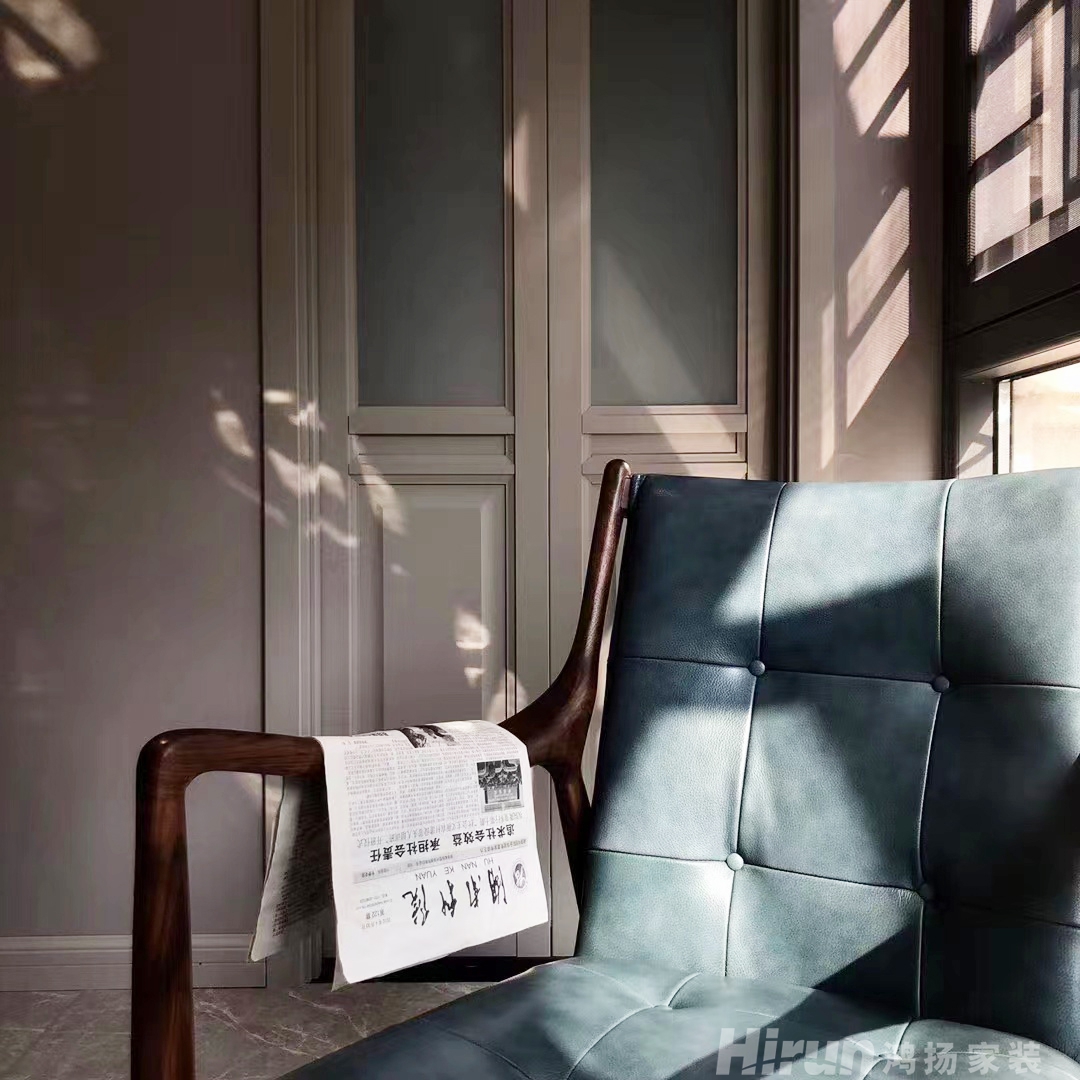 五礦萬鏡園152㎡新裝飾主義四居室 裝修案例實(shí)景圖-4