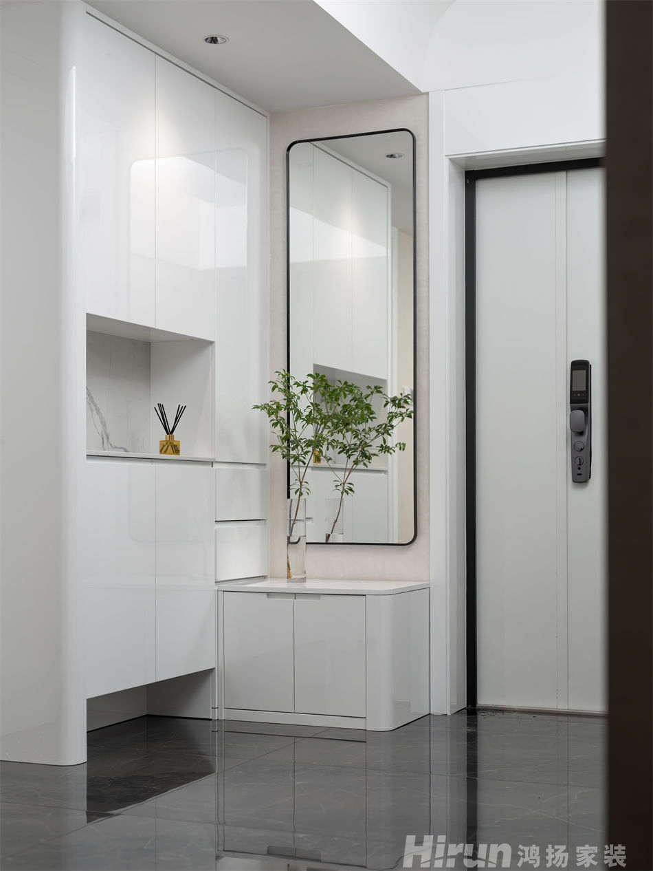 財富湘江160㎡雅致現代大平層 裝修案例實景圖-6