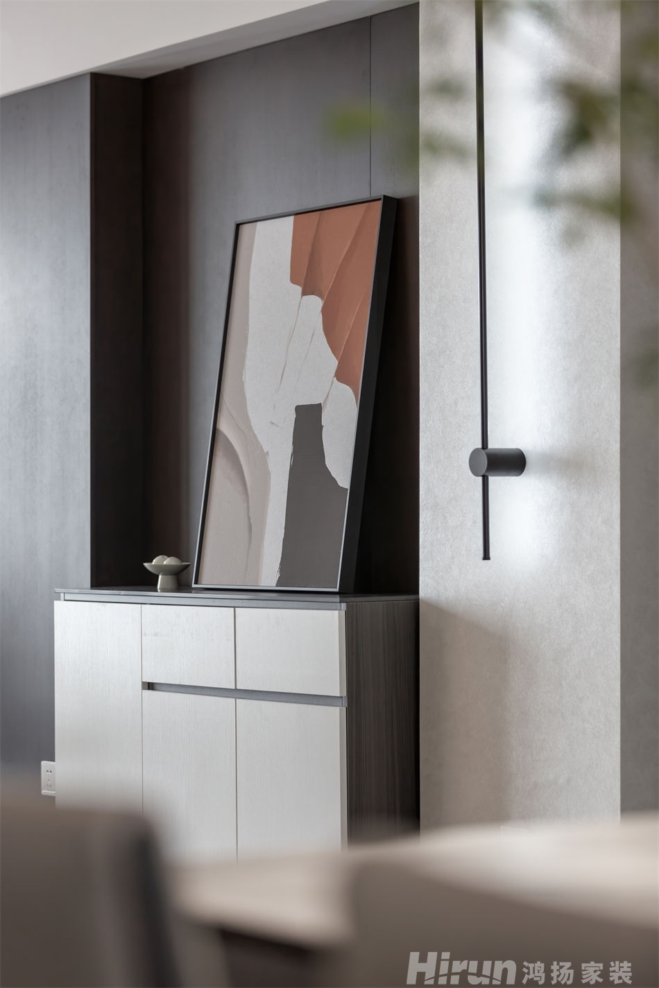 財富湘江160㎡雅致現代大平層 裝修案例實景圖-5