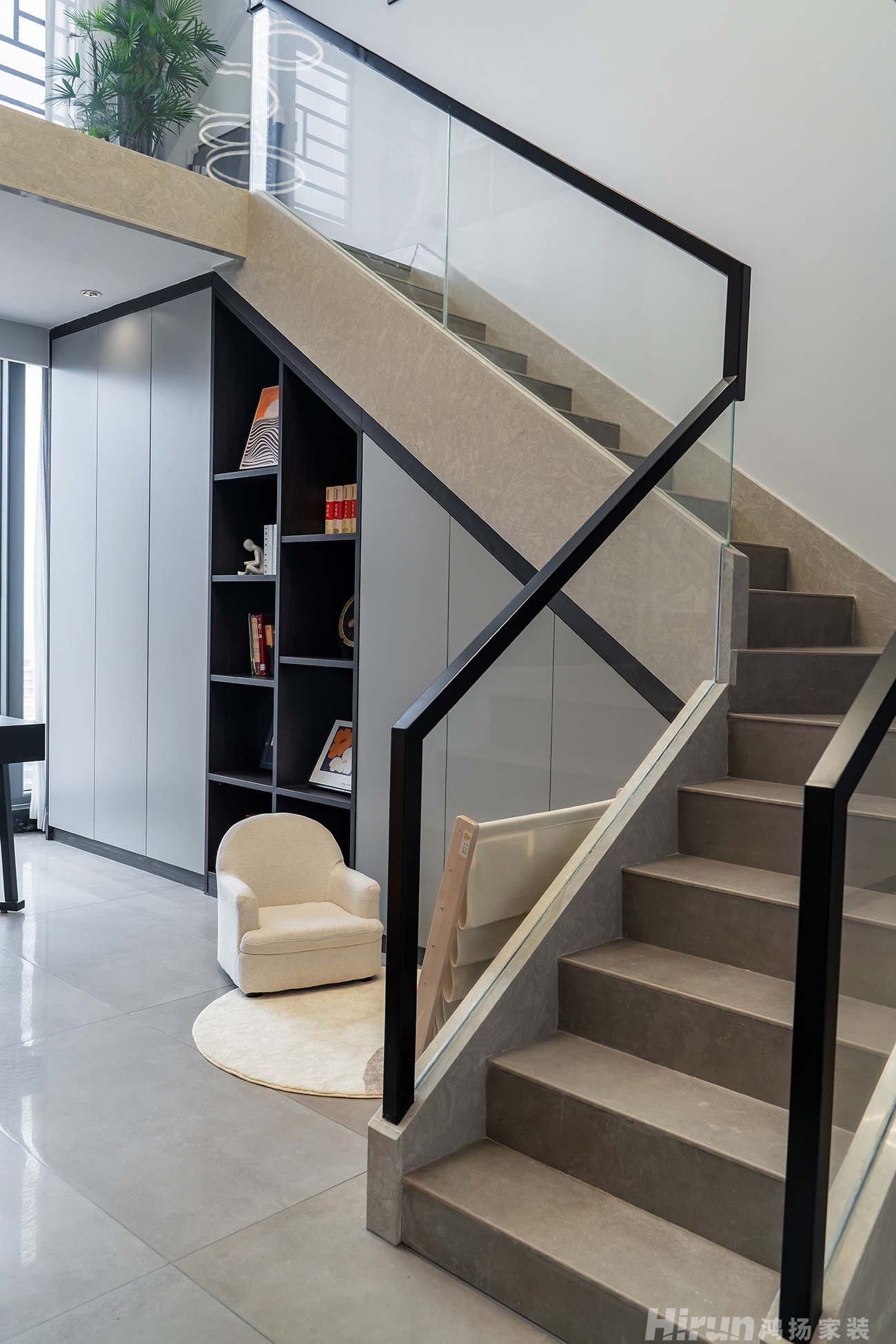 壹中心青春里160㎡雅致現(xiàn)代三居室 裝修案例實(shí)景圖-7