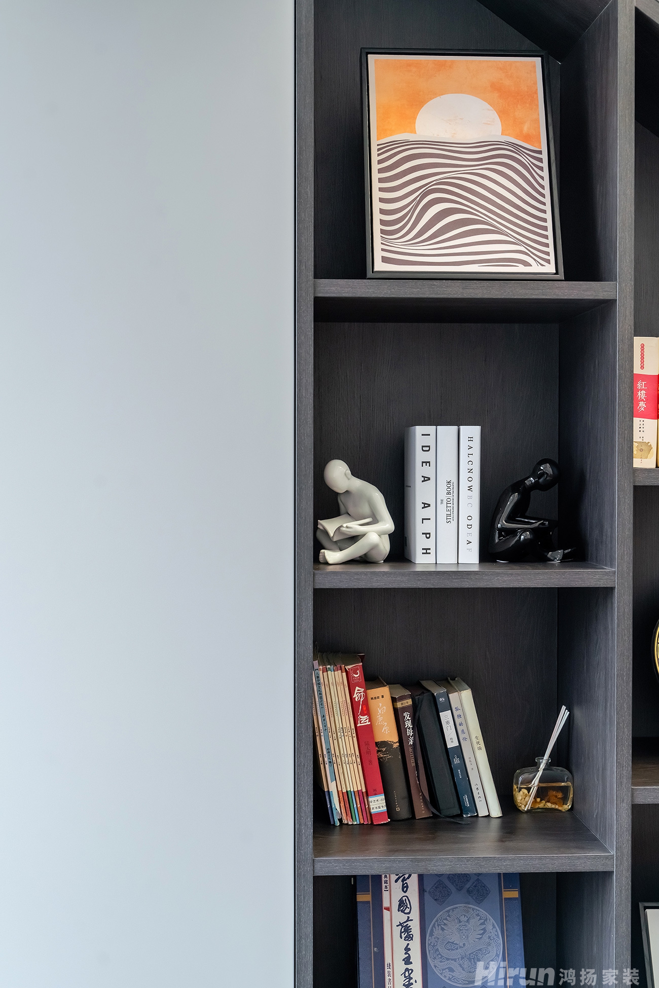 壹中心青春里160㎡雅致現(xiàn)代三居室 裝修案例實(shí)景圖-17