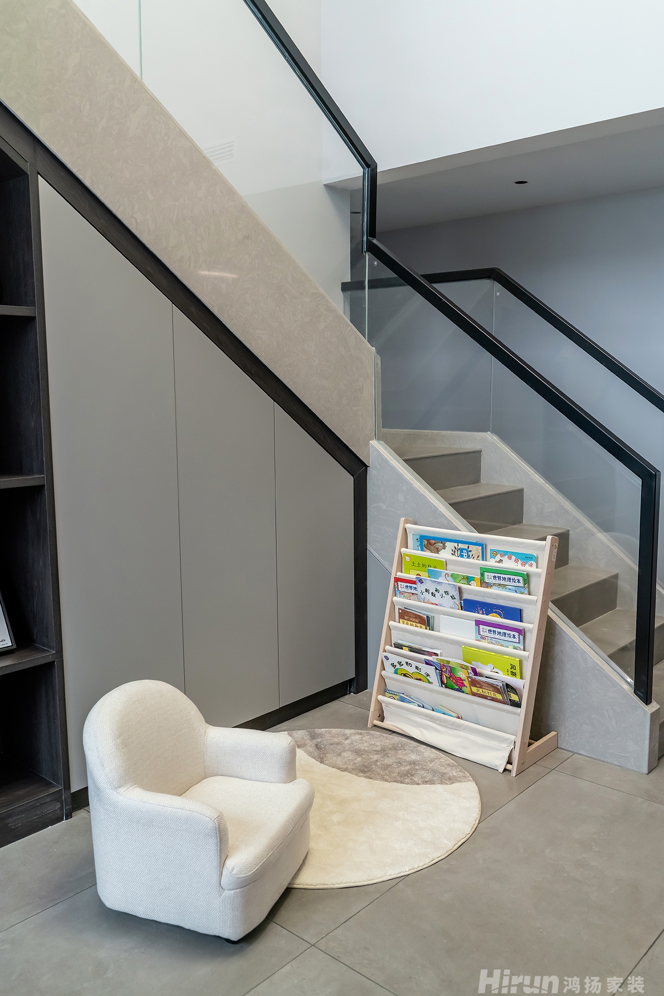 壹中心青春里160㎡雅致現(xiàn)代三居室 裝修案例實(shí)景圖-18