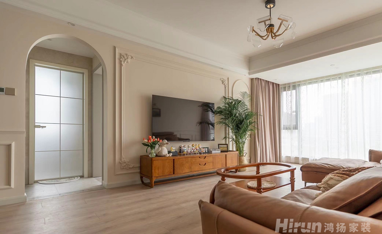 步步高新天地118㎡北歐之光三居室 裝修案例實景圖-14