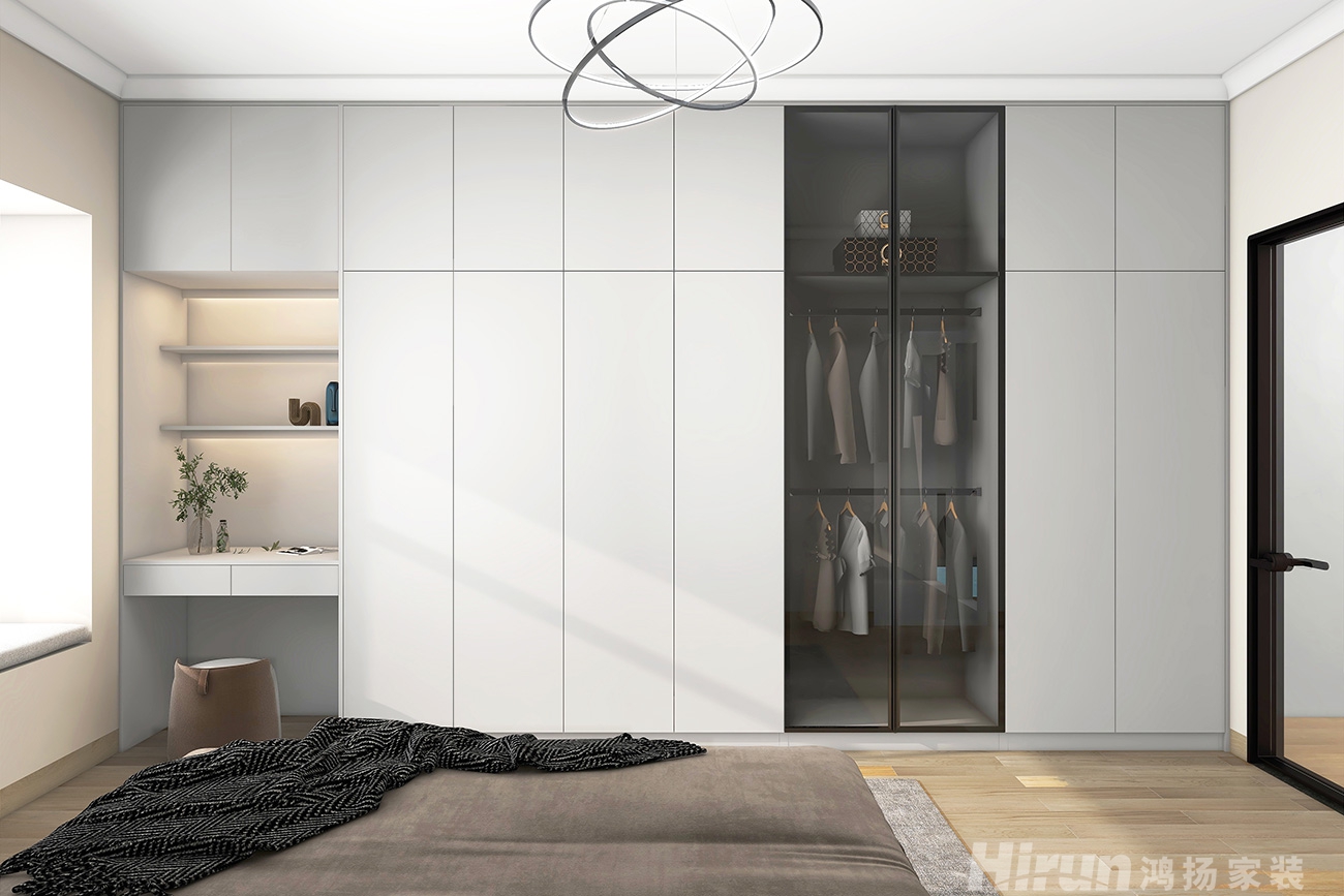 城央一品146㎡北歐之光四居室 裝修案例效果圖-5