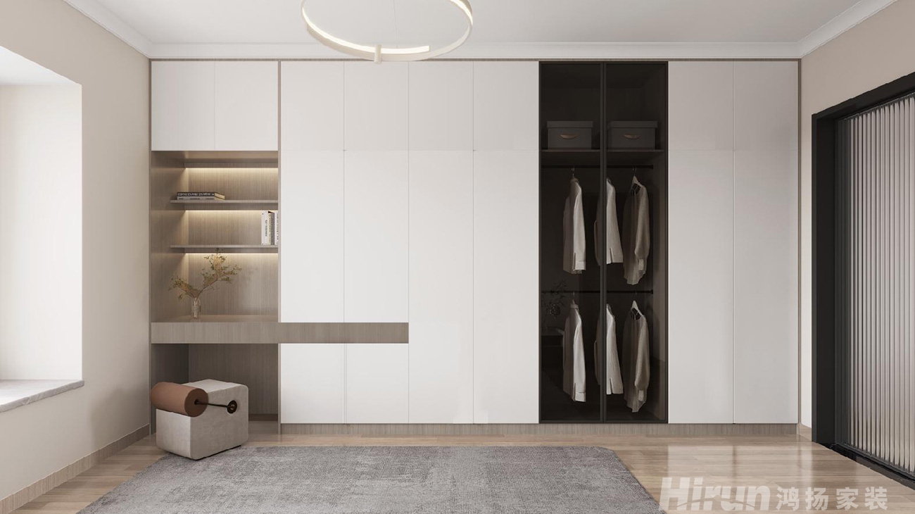 城央一品146㎡北歐之光四居室 裝修案例效果圖-3