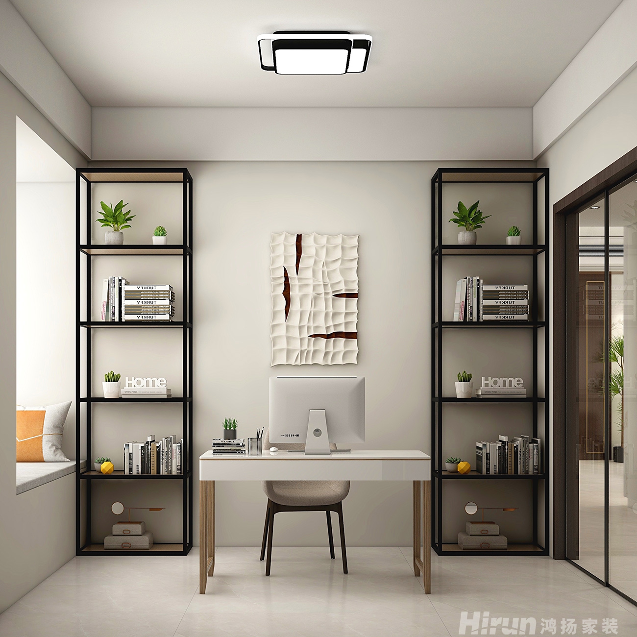 攸州府150㎡復合寫意四居室 裝修案例效果圖-5