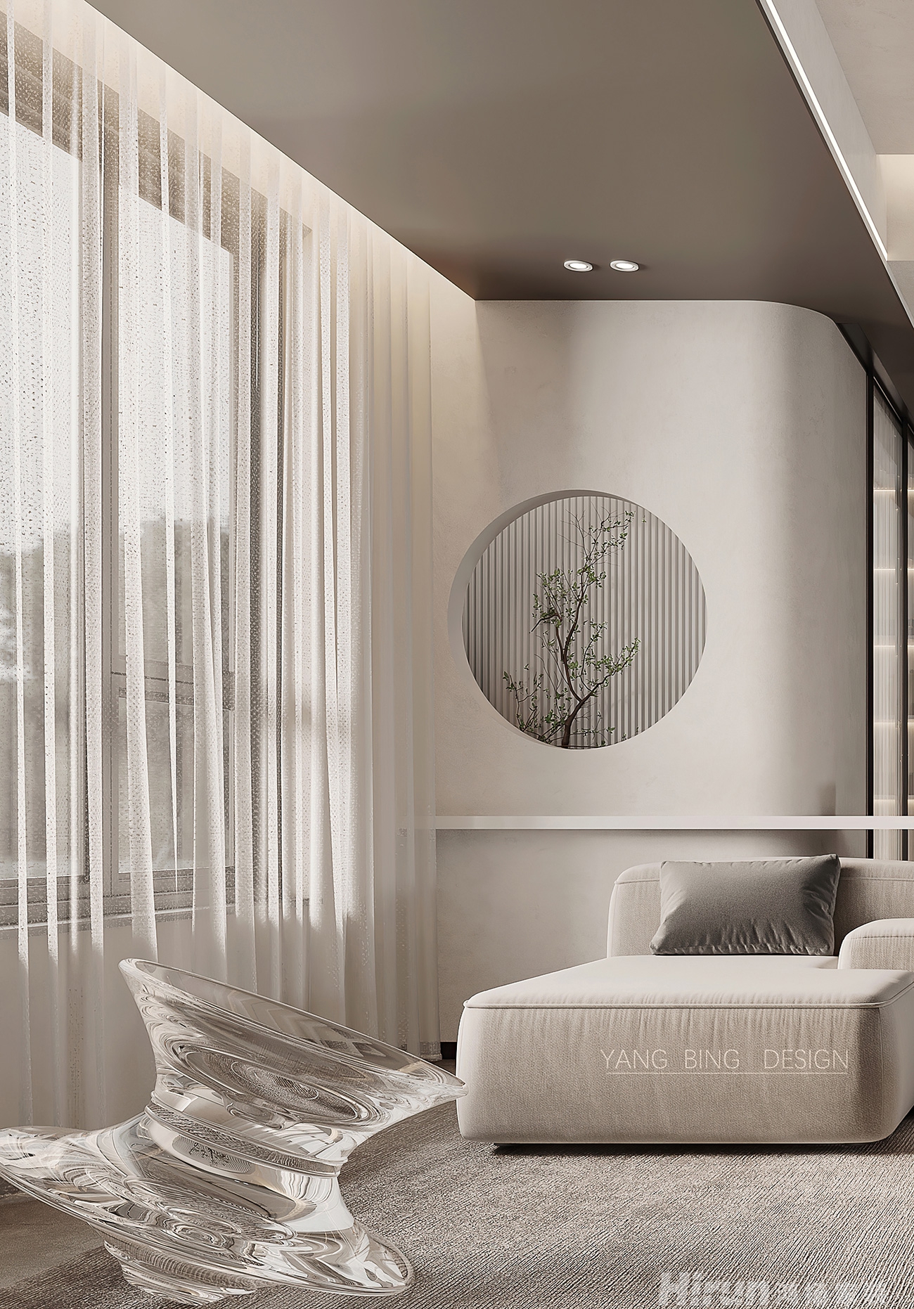 建發央著180㎡北歐之光復式 裝修案例效果圖-7