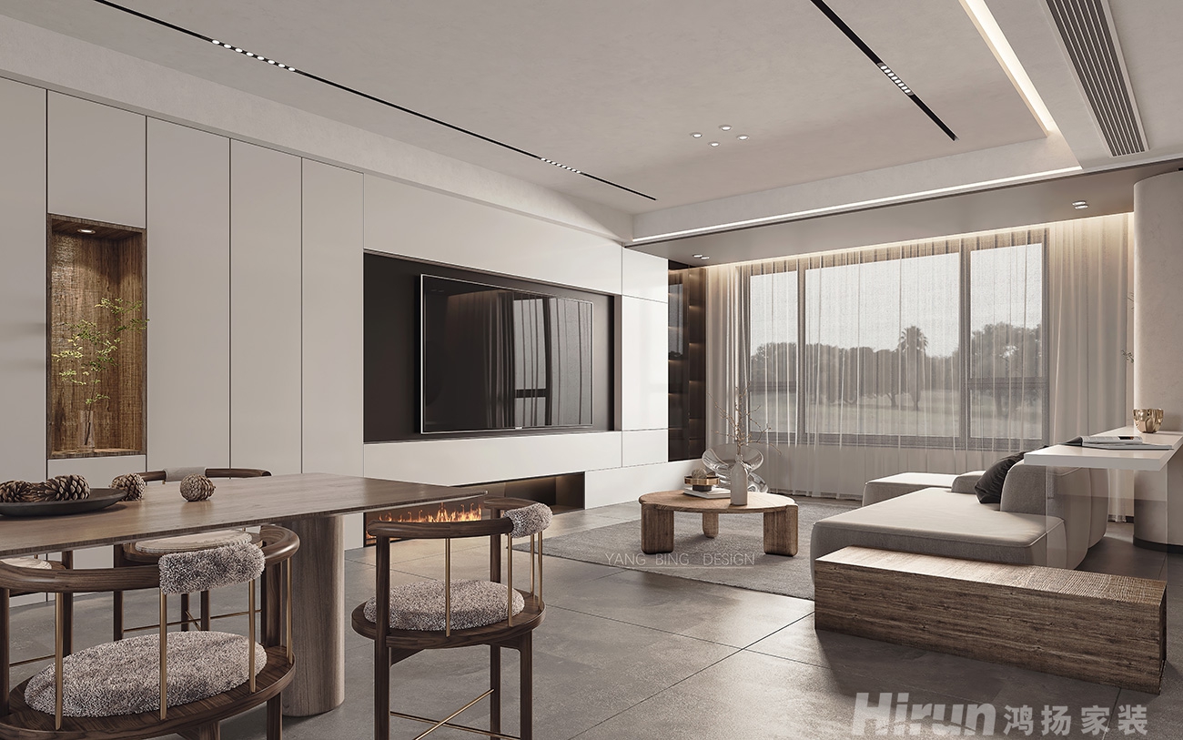 建發央著180㎡北歐之光復式 裝修案例效果圖-13