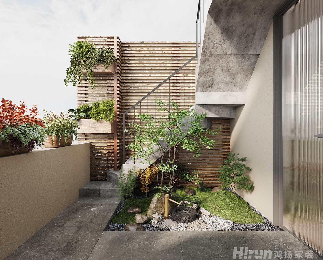 溪山悅300㎡新裝飾主義疊墅 裝修案例效果圖-6