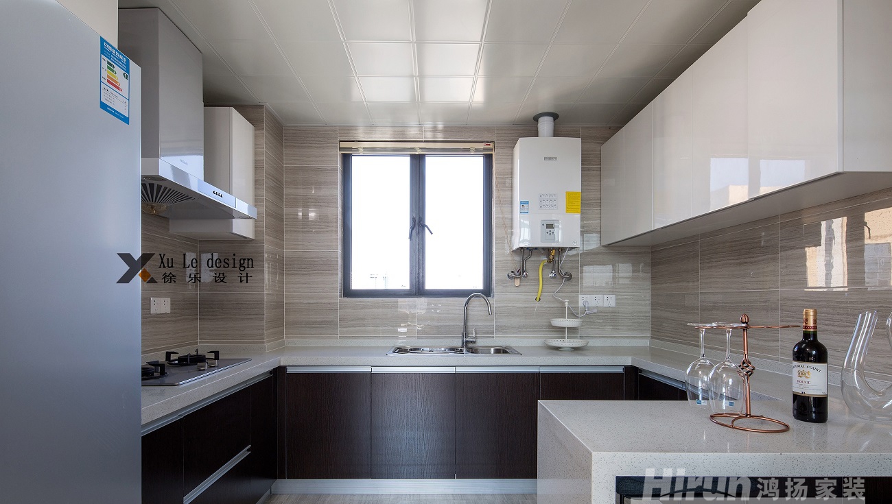 海昌天瀾170㎡輕歐簡美復(fù)式 裝修案例效果圖-4