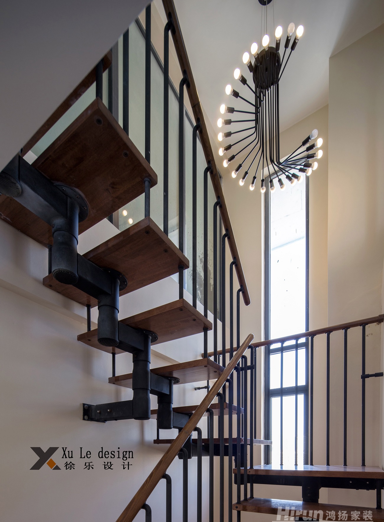 海昌天瀾170㎡輕歐簡美復(fù)式 裝修案例效果圖-12