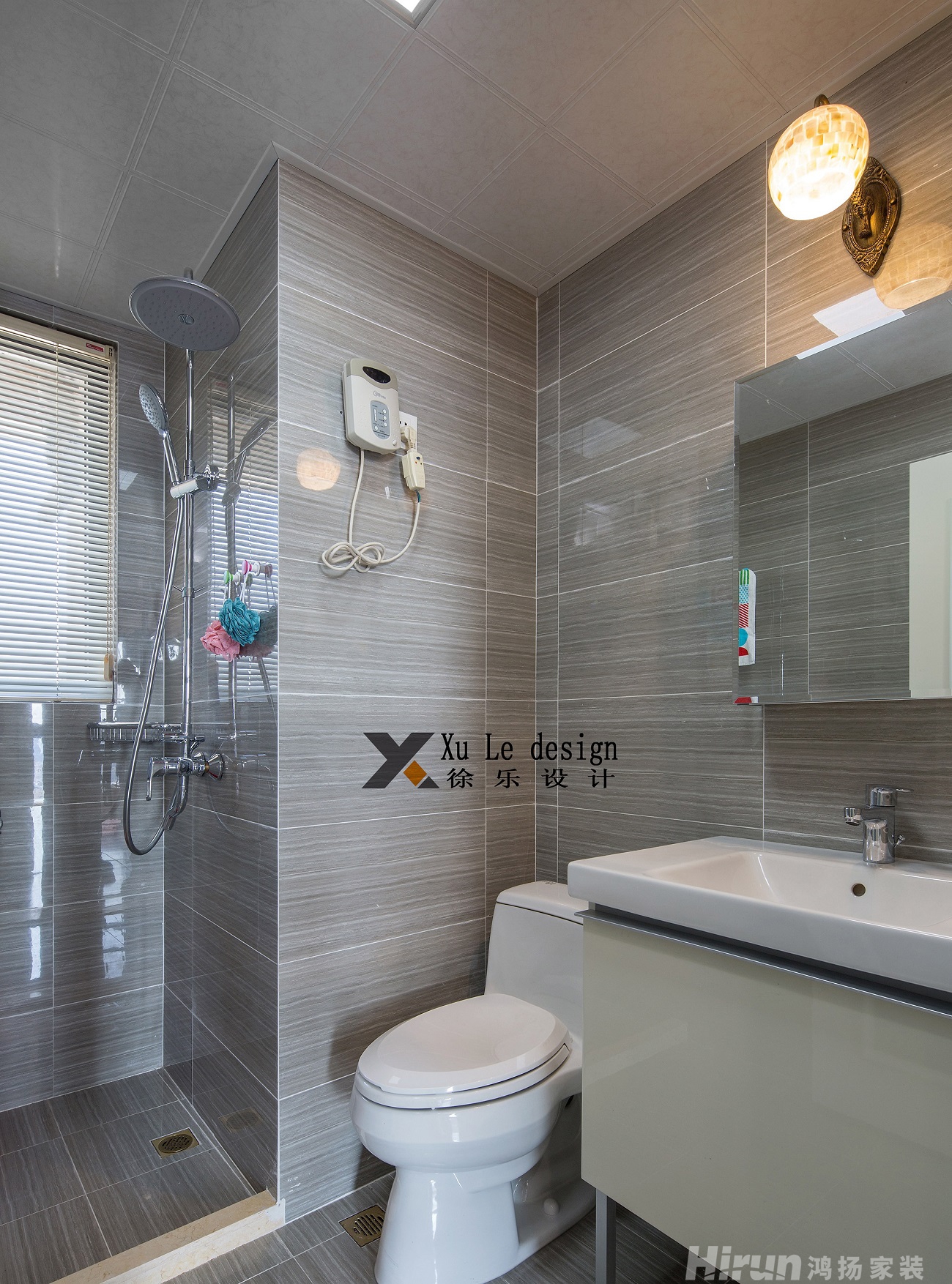 海昌天瀾170㎡輕歐簡美復(fù)式 裝修案例效果圖-13