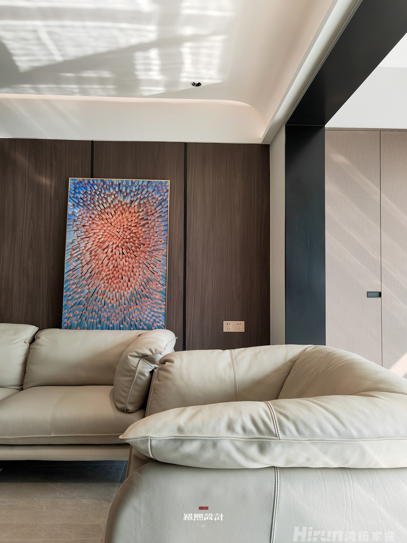 國(guó)貿(mào)前海灣雅致現(xiàn)代四居室 裝修案例效果圖-20