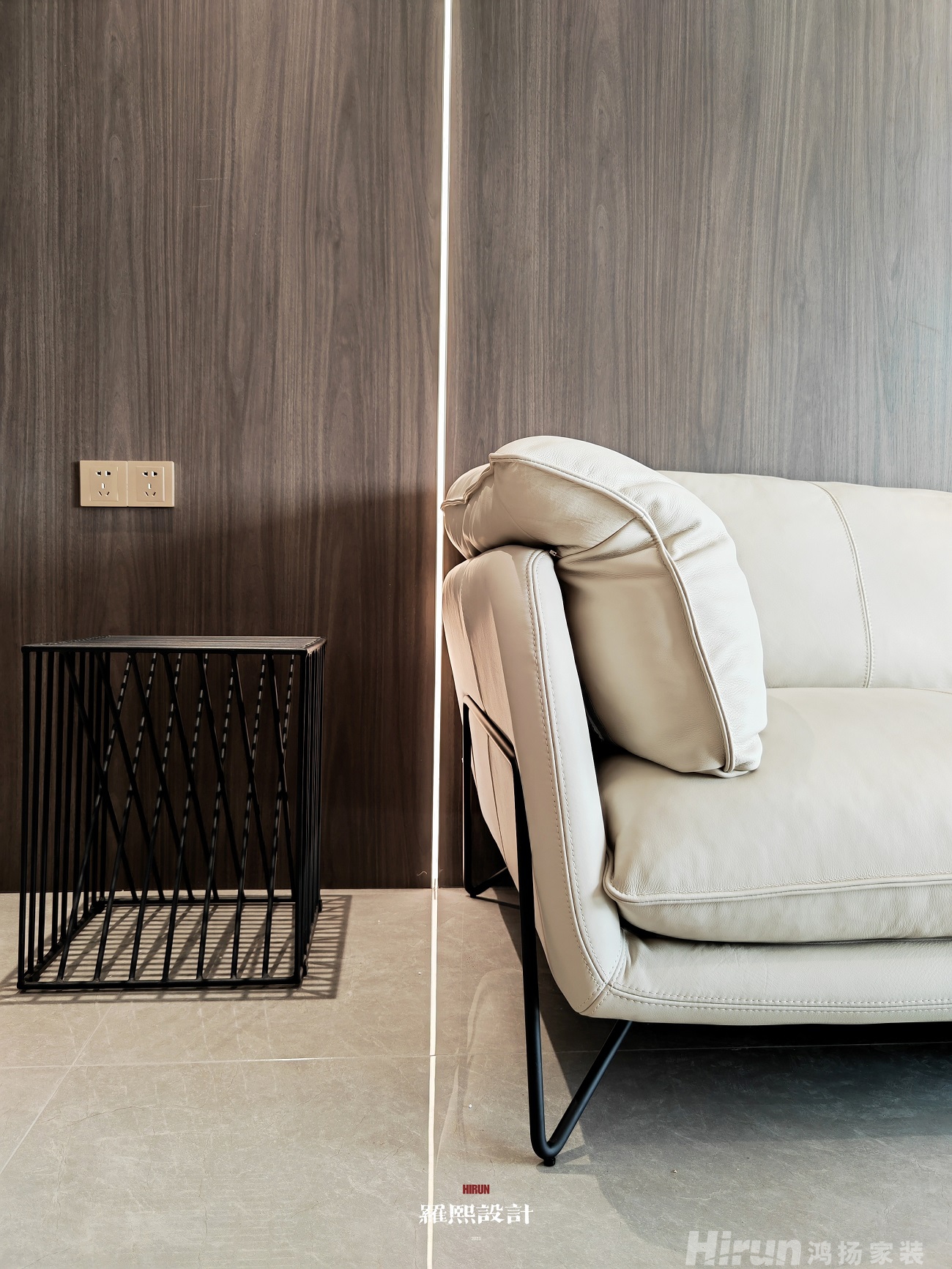 國(guó)貿(mào)前海灣雅致現(xiàn)代四居室 裝修案例效果圖-16