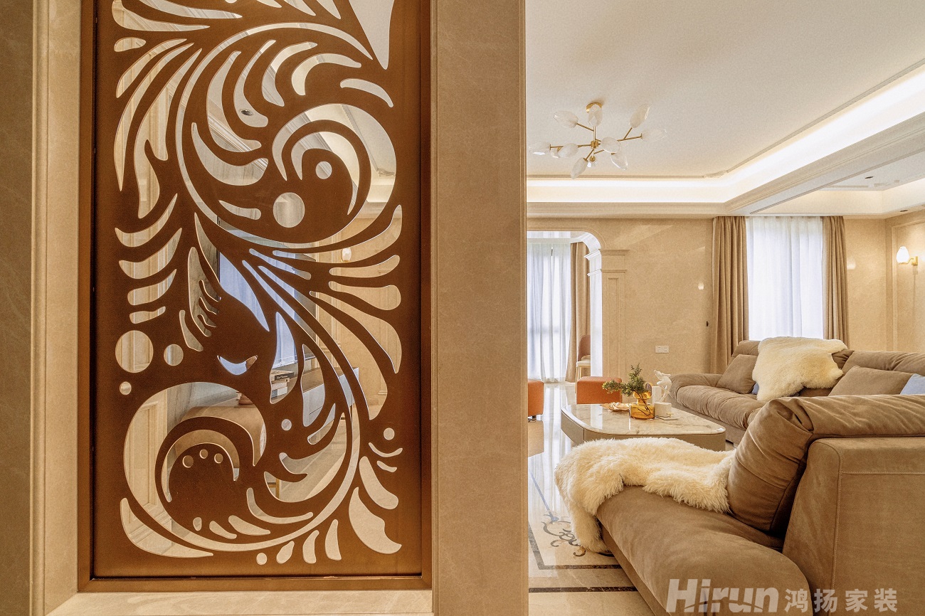 東方名苑148㎡北歐之光大平層 裝修案例效果圖-5