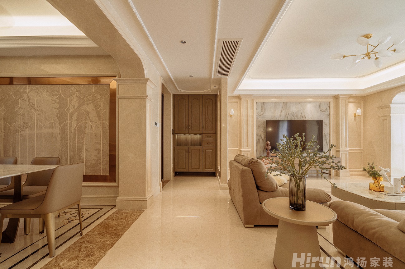 東方名苑148㎡北歐之光大平層 裝修案例效果圖-11