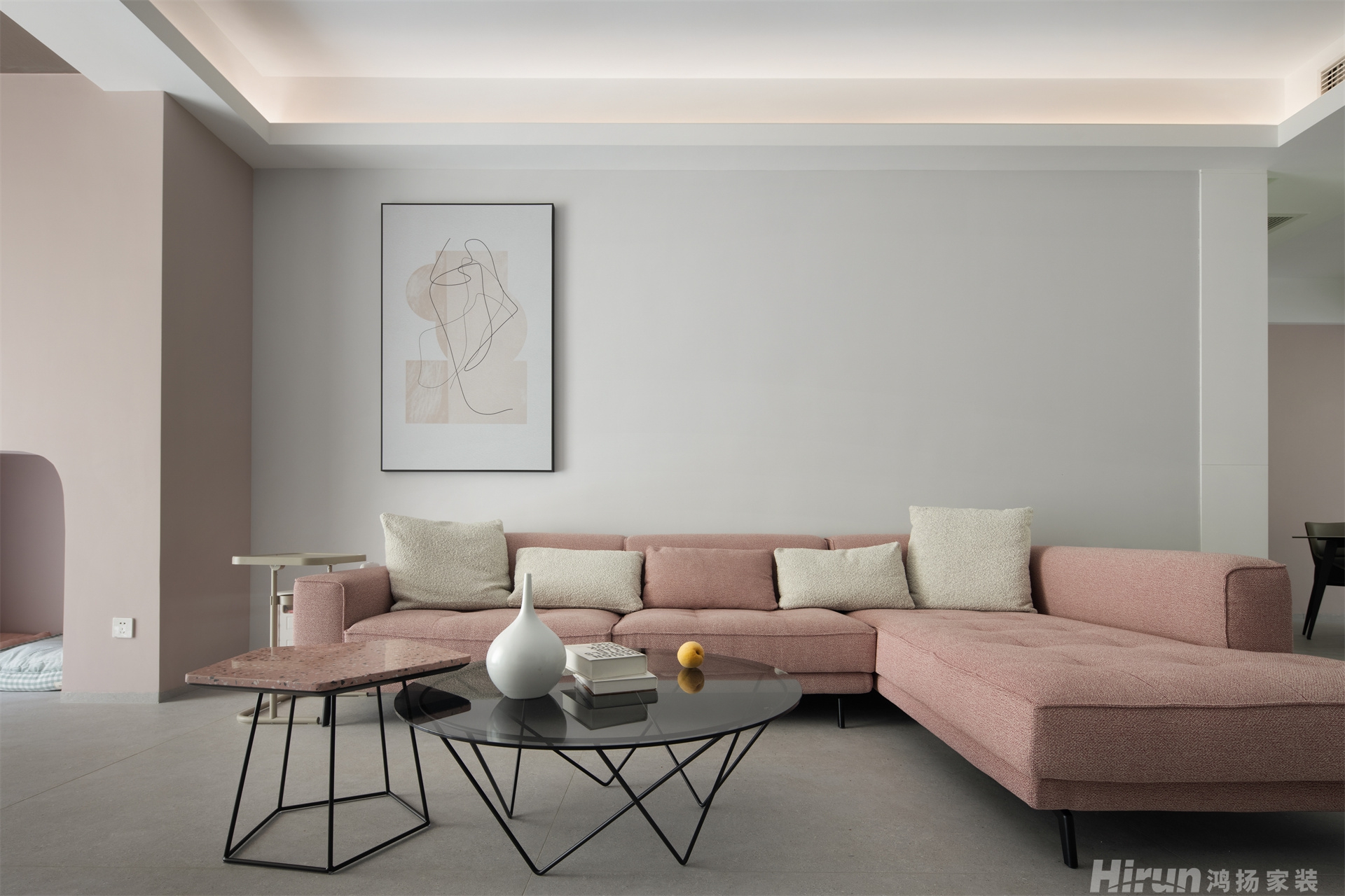 八方小區C區140㎡雅致現代四居室 裝修案例實景圖-6