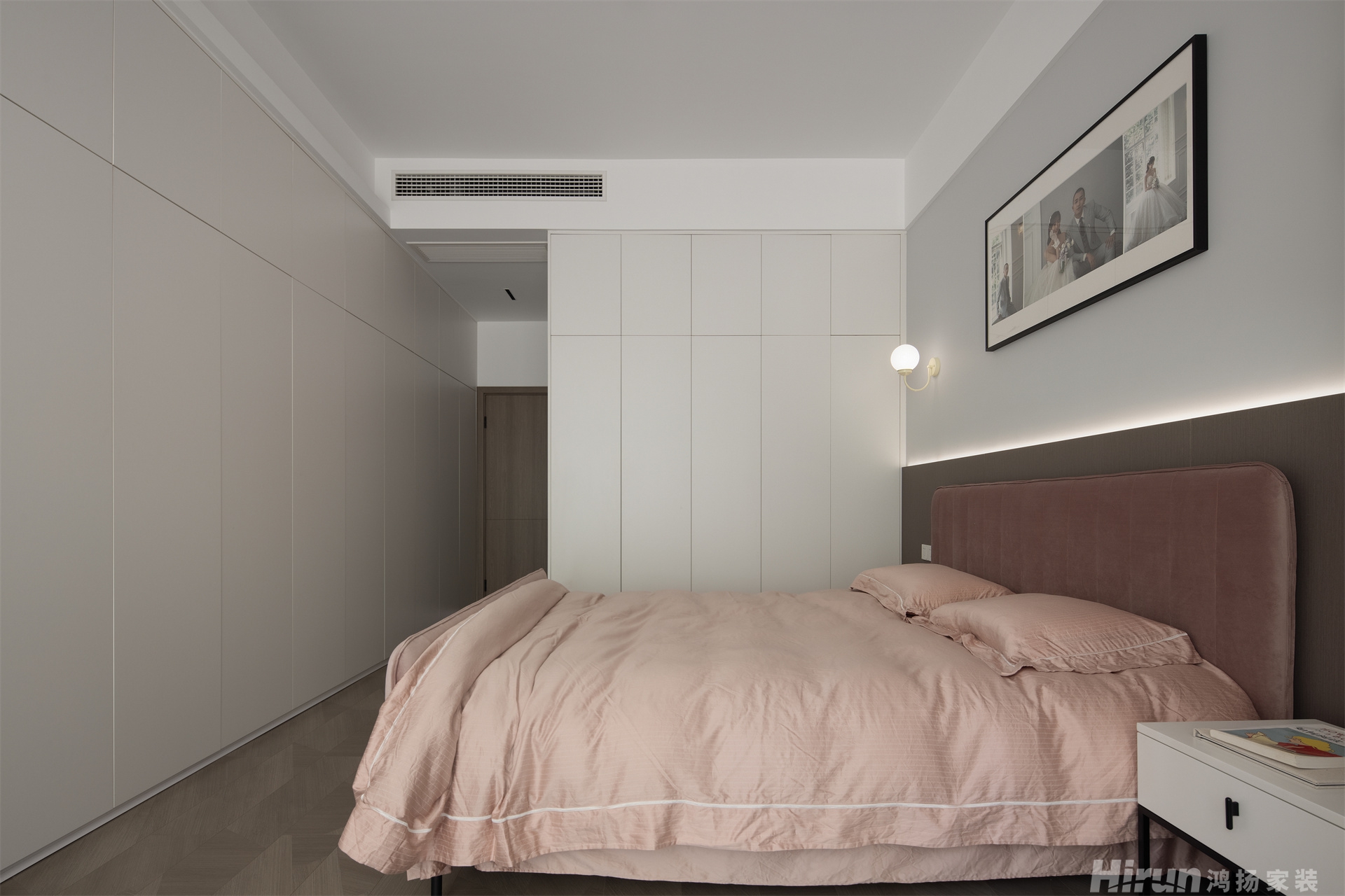 八方小區C區140㎡雅致現代四居室 裝修案例實景圖-5