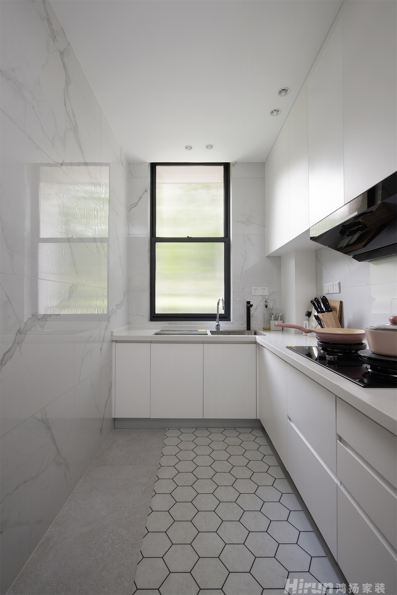 八方小區C區140㎡雅致現代四居室 裝修案例實景圖-9