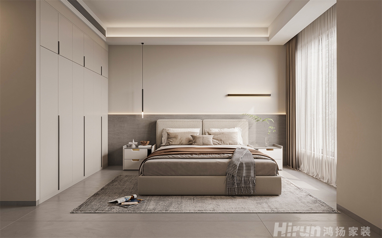 建發松雅院140㎡優雅繽紛四居室 裝修案例效果圖-2