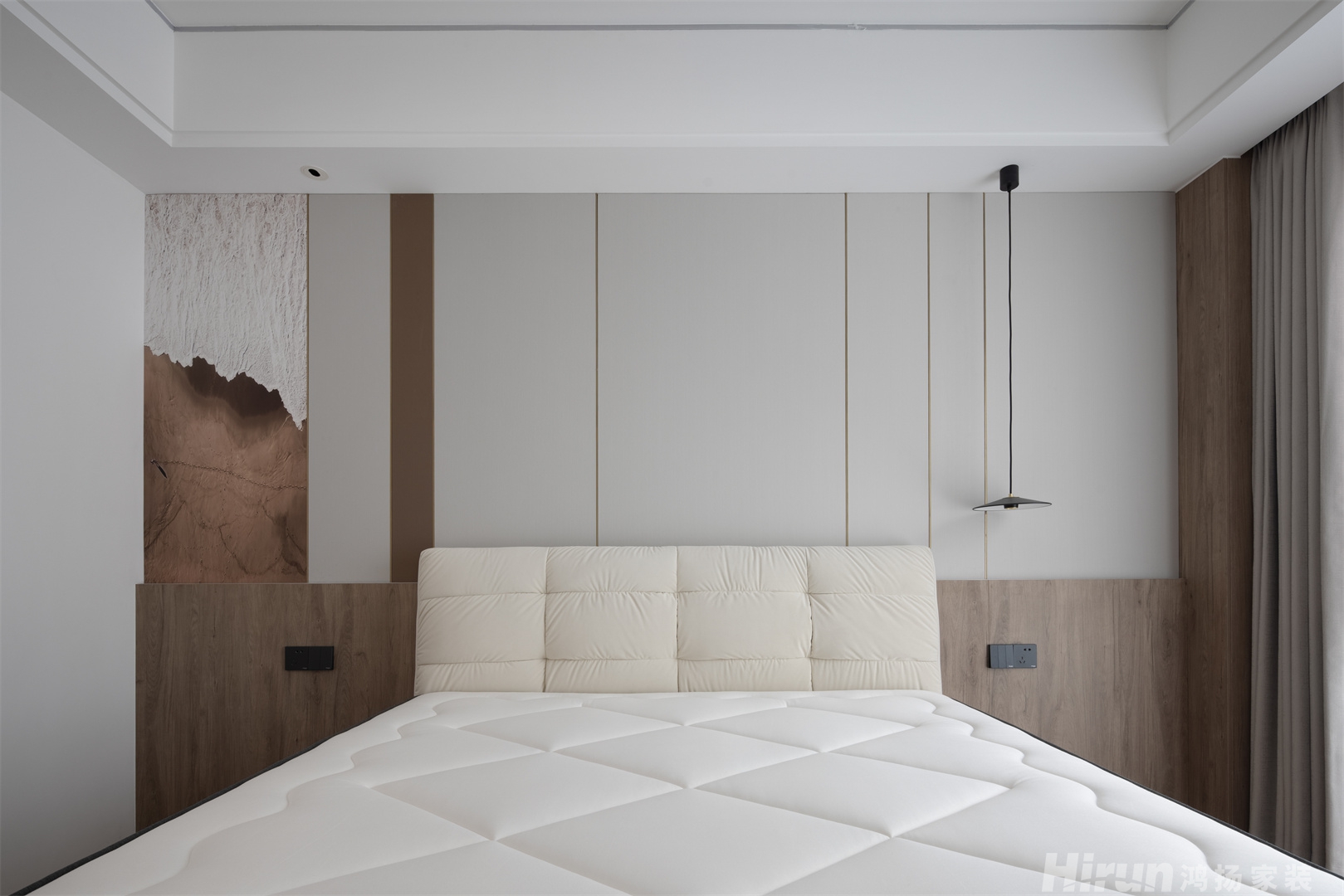 潤和湘江天地168㎡雅致現代復式 裝修案例實景圖-5