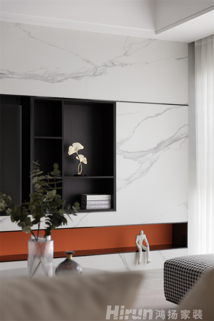 潤和湘江天地168㎡雅致現代復式 裝修案例實景圖-9