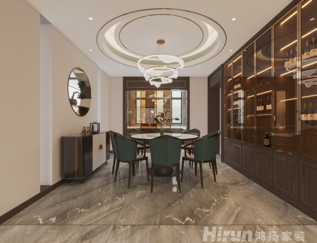 香山四季485㎡新裝飾主義疊墅 裝修案例實景圖-4