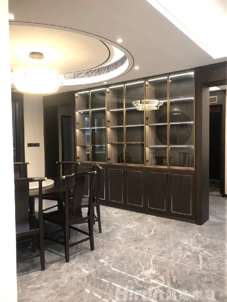 香山四季485㎡新裝飾主義疊墅 裝修案例實景圖-2